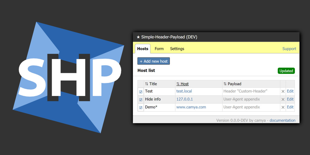 Simple Header Payload Browser Extension